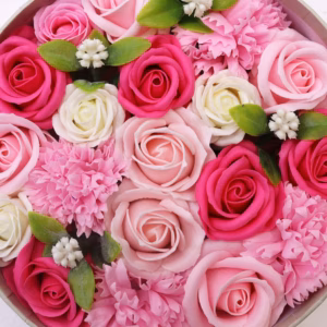 Rund Eske / Boks - Baby Velsignelser - Rosa
