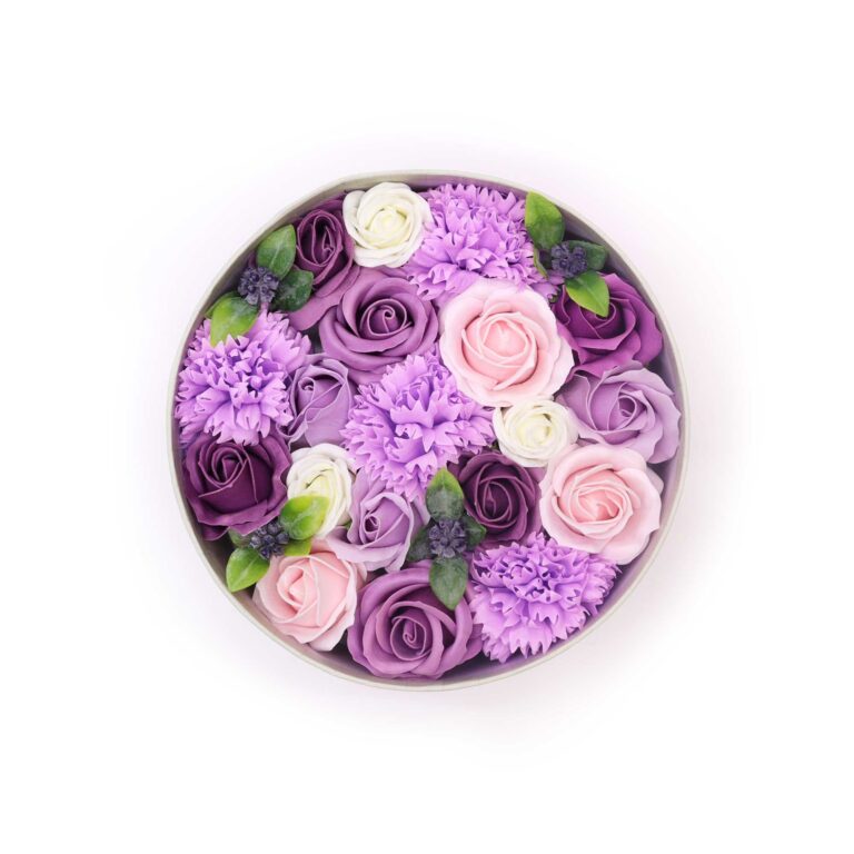 Round-Box-Lavender-Rose-Carnation
