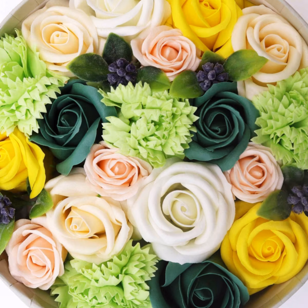 Round Box - Spring Celibrations - Yellow &Amp; Greens - Billede 4
