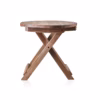 Round Folding Coffee Table - 50x50cm – Image 4