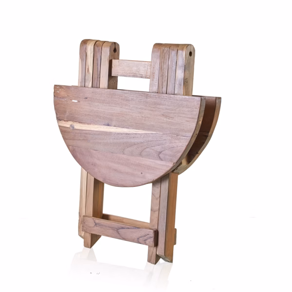 Round Folding Coffee Table - 50X50Cm – Image 6