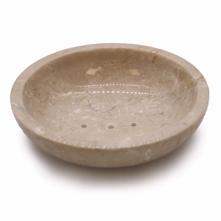 Round-Honey-Marble-Rounded-Soap-Dish