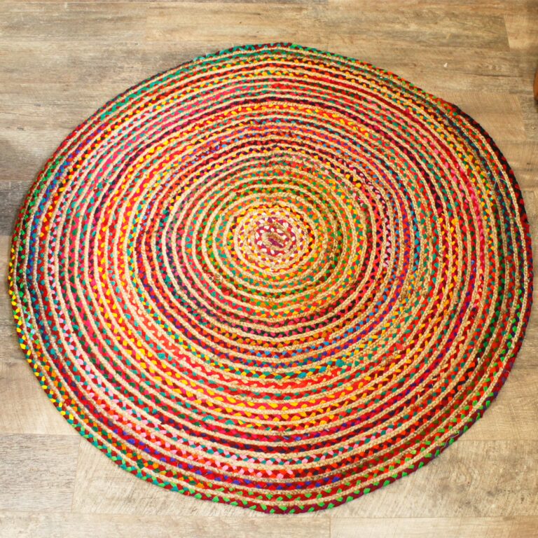 Round-Jute-and-Recycled-Cotton-Rug-150-cm