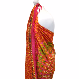 Mandala Saronger - Rubin & Lime
