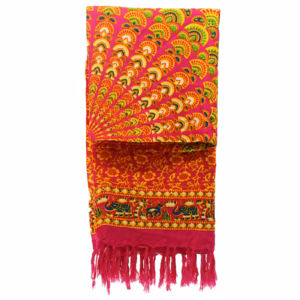 Mandala Saronger - Rubin & Lime