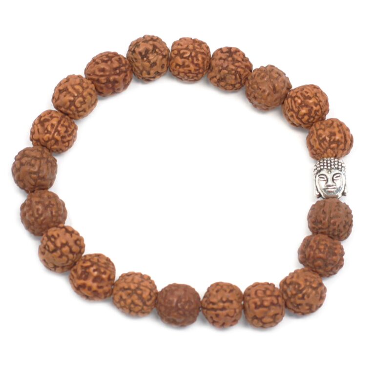 Rudraksha-Buddah-Bangle-Mala-Brown