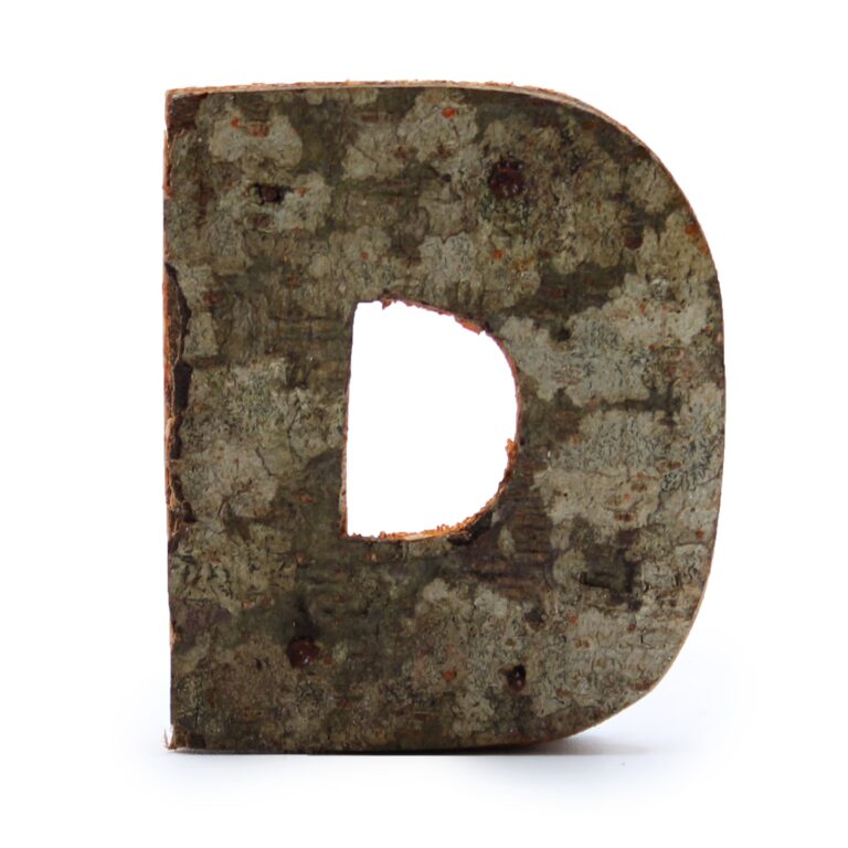 Rustic-Bark-Letter-D-7cm