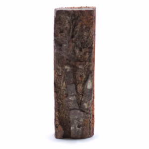 Rustikk Bokstav i Bark - "I" - 7 cm