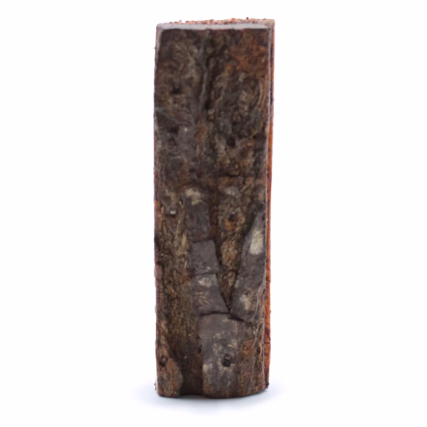Rustik Bokstav I Bark - &Quot;I&Quot; - 7Cm