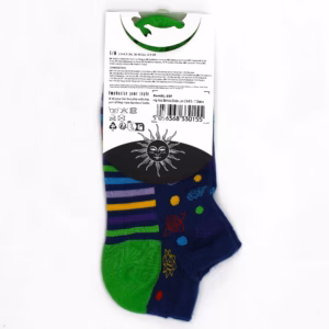 S/M Hop Hare Bambus Strømper Lav (36 - 40) - 7 Chakra