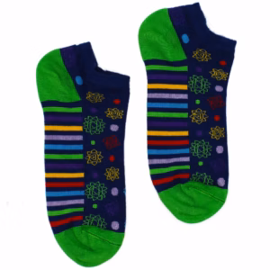 S/M Hop Hare Bambussokker Lav (36-40) - 7 Chakra