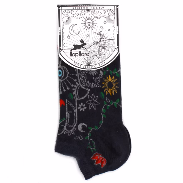 S/M Hop Hare Bambussokker Lav (36-40) - Hamsa - Bilde 2