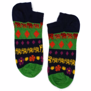 S/M Hop Hare Bambussocken Niedrig - 36 - 40 - Lucky Elephant