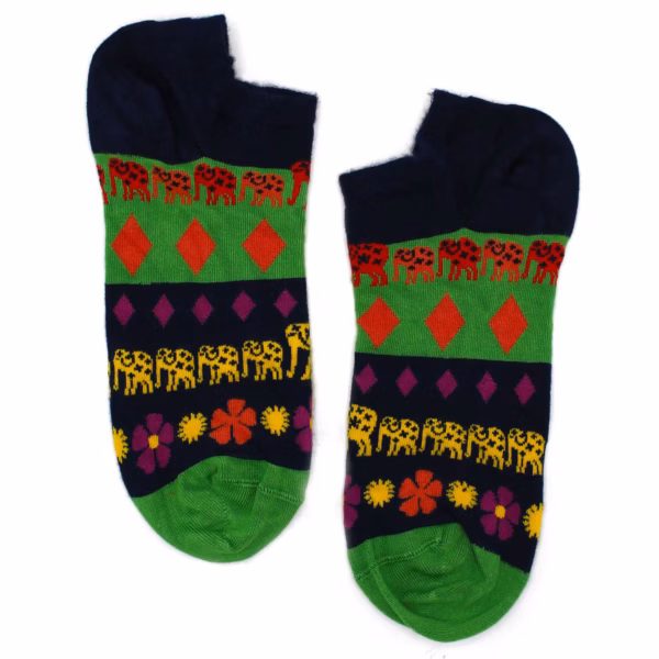 S/M Hop Hare Bambussokker Lav (36-40) - Lucky Elephant - Bilde 4