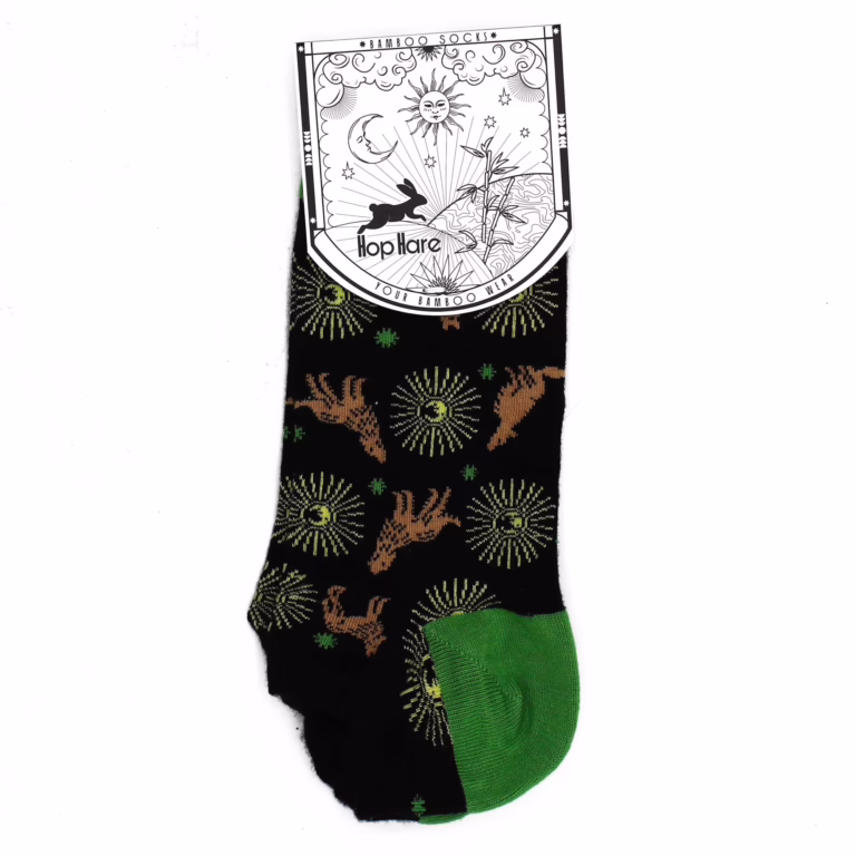 SM-Hop-Hare-Bamboo-Socks-Low-36-40-Moonlight-Wolfs