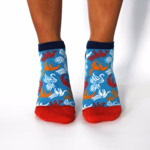 S/M Hop Hare Bamboo Socks Low - 36-40 - Om and Evil Eye