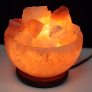 Salt Fire Bowl and Chunks - 15cmx9cm