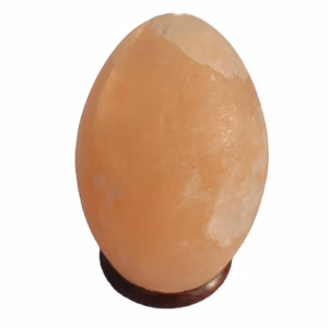 Saltlampe Saltkrystall Lampe Egg - Trefot