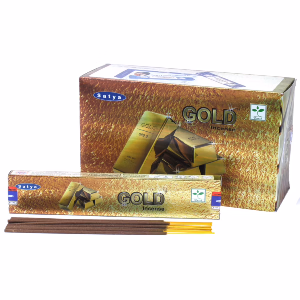 Satya Incense 15G - Gold - Image 2