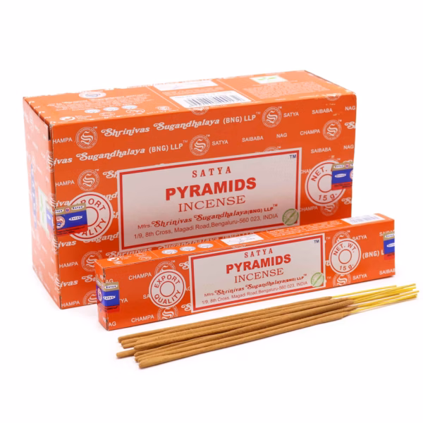 Satya Røkelsepinner 15Gm - Pyramide - Bilde 3