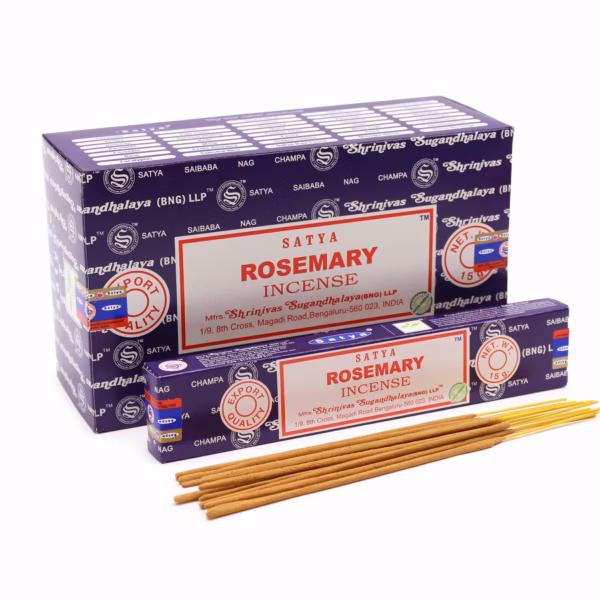 Satya Røkelse 15Gm - Rosmarin - Bilde 3