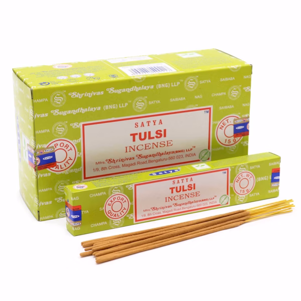 Satya Røkelsepinner 15Gm - Tulsi - Bilde 3