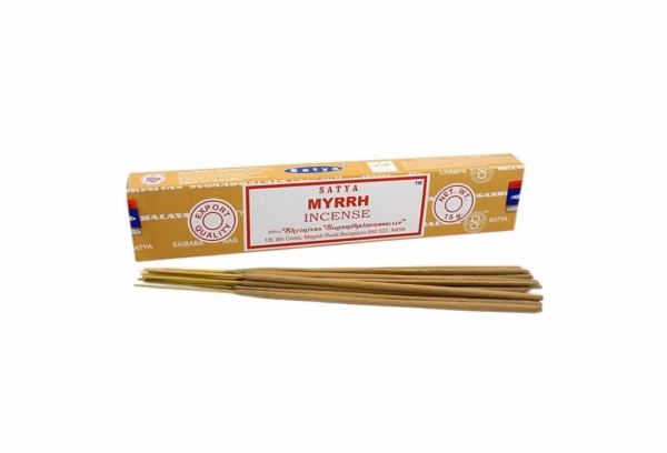 Satya Røkelsespinner 15G - Myrra