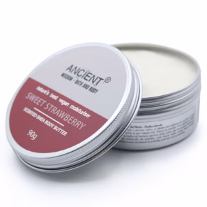 Söt Jordgubbe - Doftande Shea Kroppssmör 90g - Scented Shea Body Butter 90g