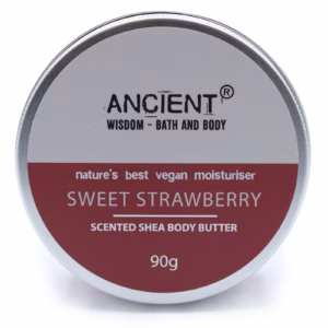 Söt Jordgubbe - Doftande Shea Kroppssmör 90g - Scented Shea Body Butter 90g