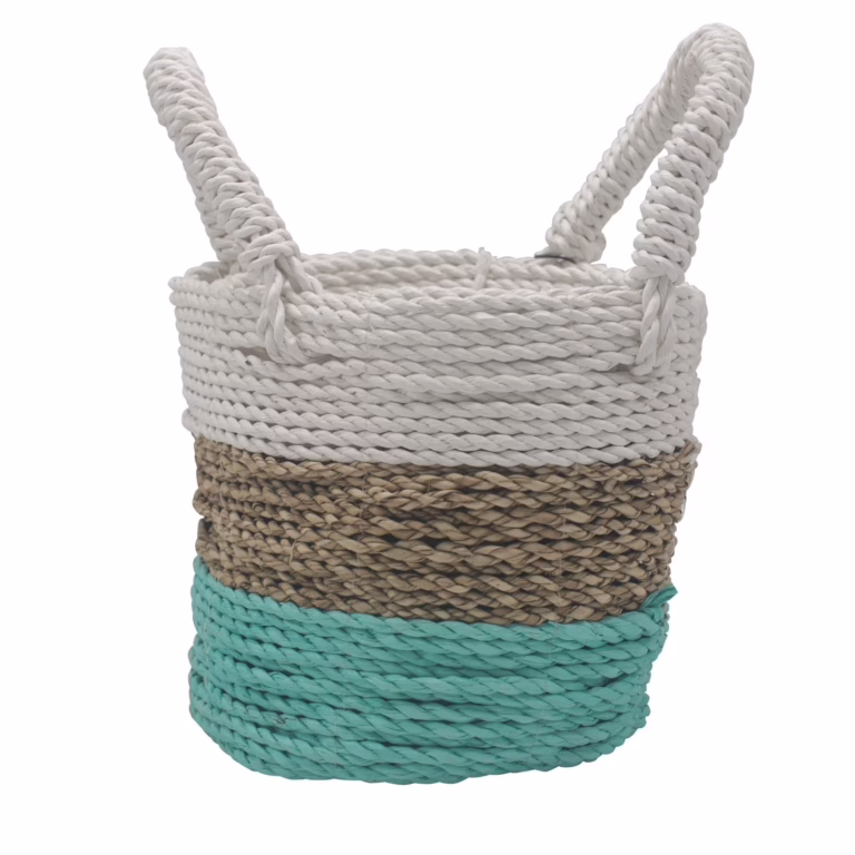 Seagrass-Basket-Set-Green-Natural-White-7