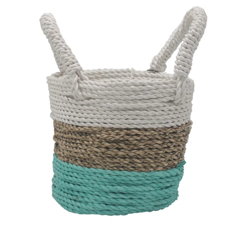 Seagrass-Basket-Set-Green-Natural-White-7
