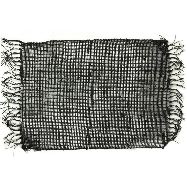 Seagrass-Fringe-Natural-Placemat-Black-1