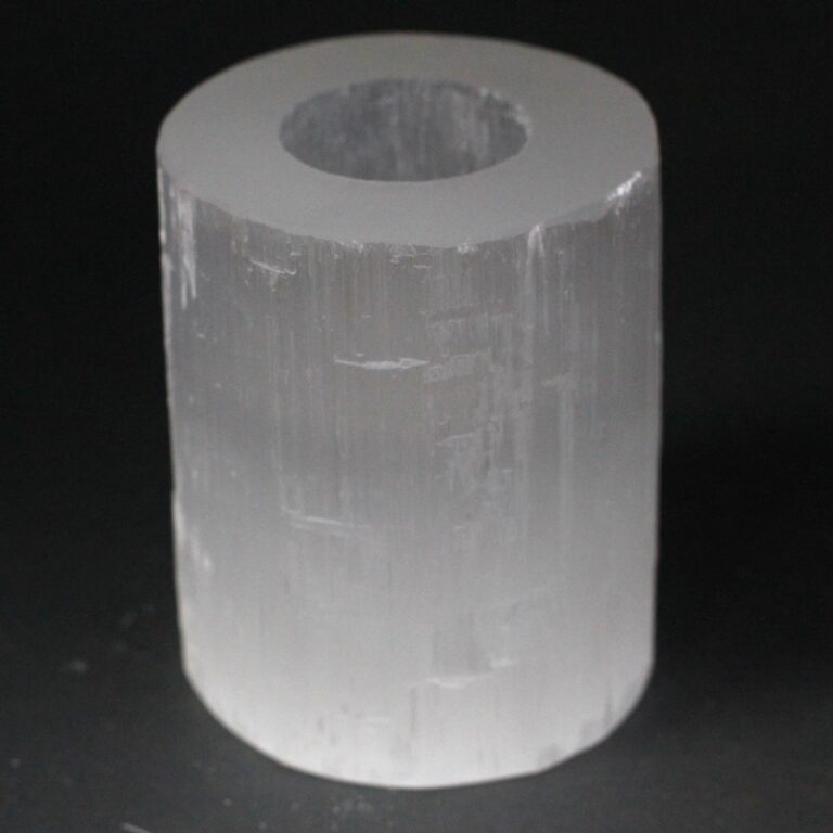 Selenite-Cylinder-Candle-Holder-10-cm