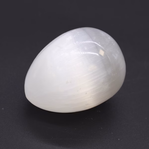 Selenite Egg - 5 - 6 cm - Bilde 5