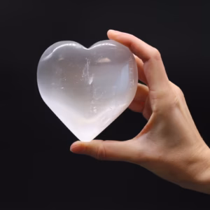 Selenite Heart - 10cm