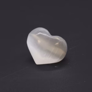 Selenite Heart - 3 - 4cm