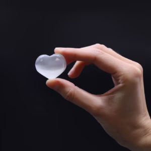 Selenite Heart - 3 - 4cm