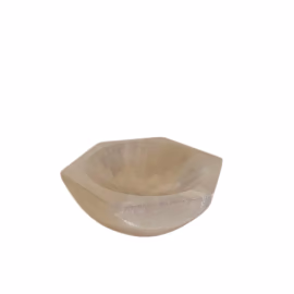 Selenitt Sekskantet Skål - 10 cm