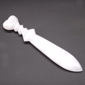 Seleniet Groot Ritueel Mes - Spiraal - 25cm