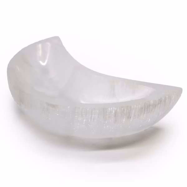Bol Lune Sélénite - 15Cm – Image 3