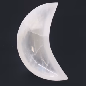 Selenit - Schale - Mond - 15cm