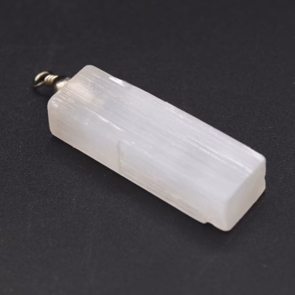 Selenite Natural Pendent - Image 3