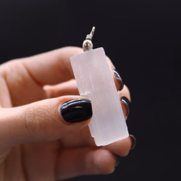 Selenite Natural Pendent - Image 5