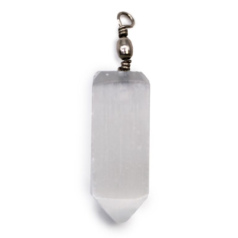 Selenite-Obelix-Pendent