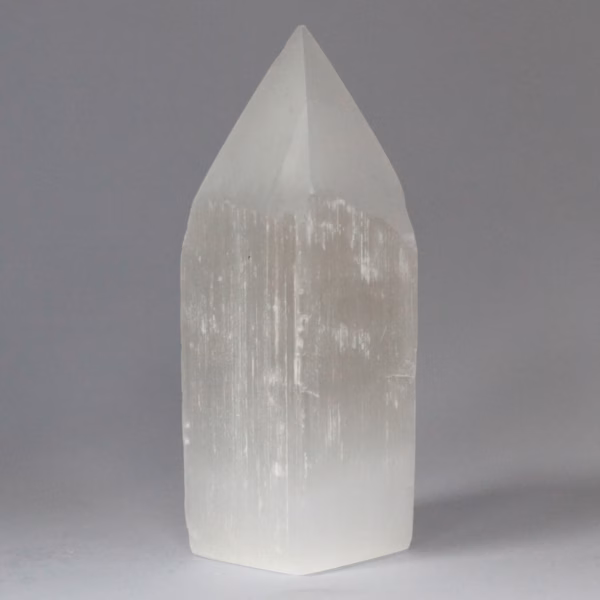 Torre De Punta De Lápiz De Selenita - 15 Cm