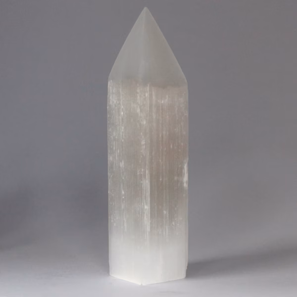 Torre De Punta De Lápiz De Selenita - 20 Cm