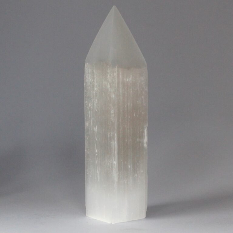 Selenite-Pencil-Point-Tower-20-cm