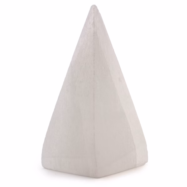 Selenitt Pyramide - 10 cm - Bilde 2