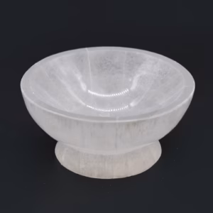 Ritualschale aus Selenit - 10cm