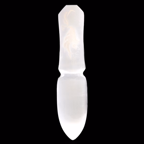 Cuchillo Ritual De Selenita - Dejar Atrás El Pasado - Imagen 6